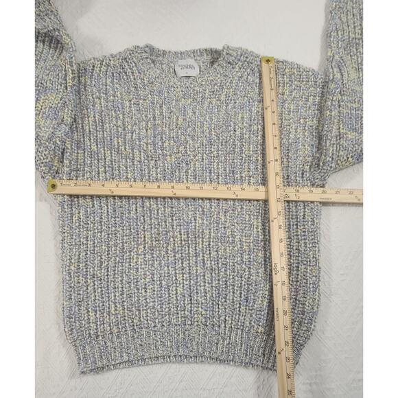 Stitches + Stripes women's chunky knit multicolor sweater SZ XL Cozy Super soft - Picture 4 of 10